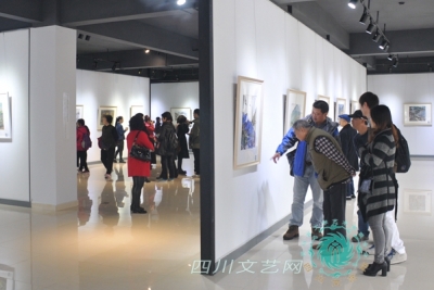 “四川水彩画——德阳·自贡作品展”在德阳开展