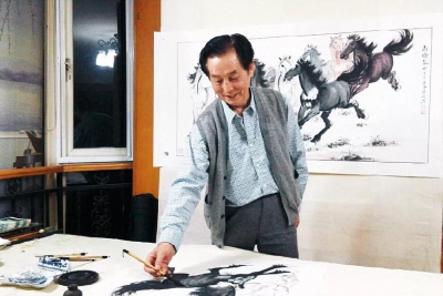 著名书画家邓广恒