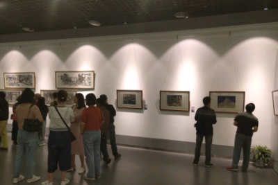 “青年艺术家作品展”开幕仪式在简阳市规划馆正式启动