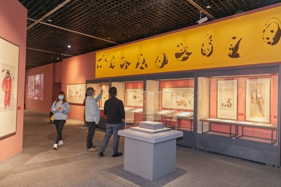 “吕林诞辰百年艺术回顾展”在四川博物院举行