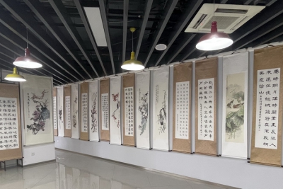 “喜迎二十大·翰墨颂党恩”暨2022年中和街道书画作品展活动正式开展