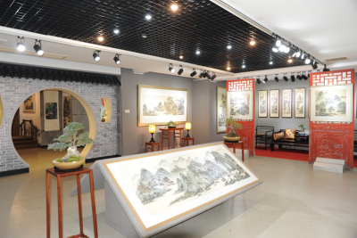 清风徐来——梁清兆、张来中国画作品展在江门市蓬莱轩美术馆展出