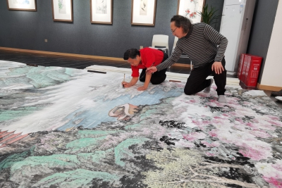 世界园艺博览会（成都）将展现成都两画家巨幅山水