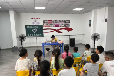 四川农业大学草业科技学院在北川羌族自治县组织为期5天的暑假支教活动