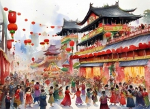 中国庙会文化起源探索